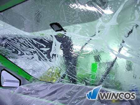 フロントガラス透明断熱フィルム