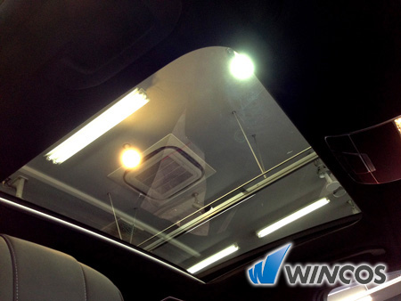 サンルーフ断熱フィルム